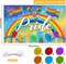 LGBTQ Pride Month Decorations Set with Banner, Backdrop, Hanging Swirls and Centerpieces